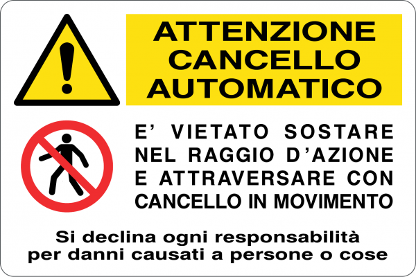 Cartello Multi Simbolo