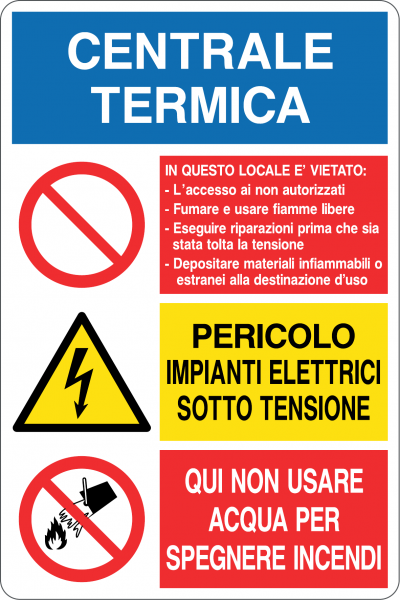 Cartello Multi Simbolo