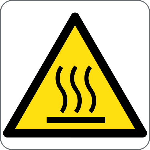 PERICOLO ALTE TEMPERATURE