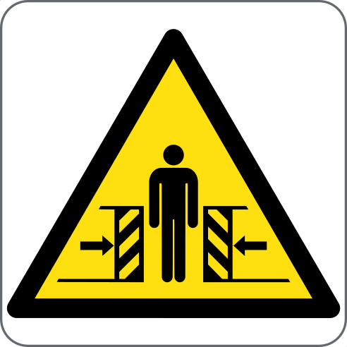 PERICOLO SCHIACCIAMENTO