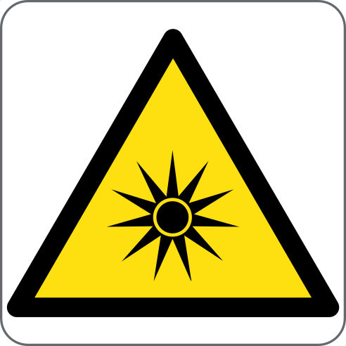  PERICOLO RADIAZIONI OTTICHE 