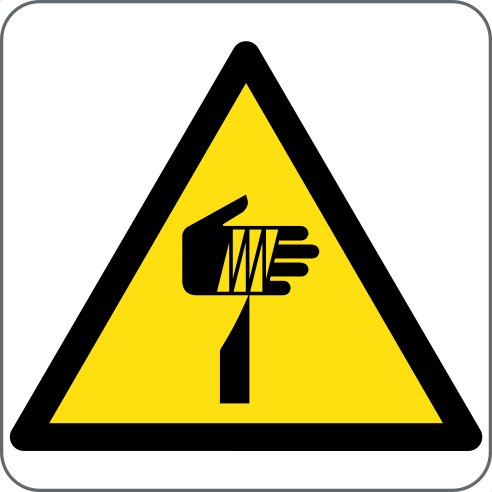 PERICOLO OGGETTO AFFILATO