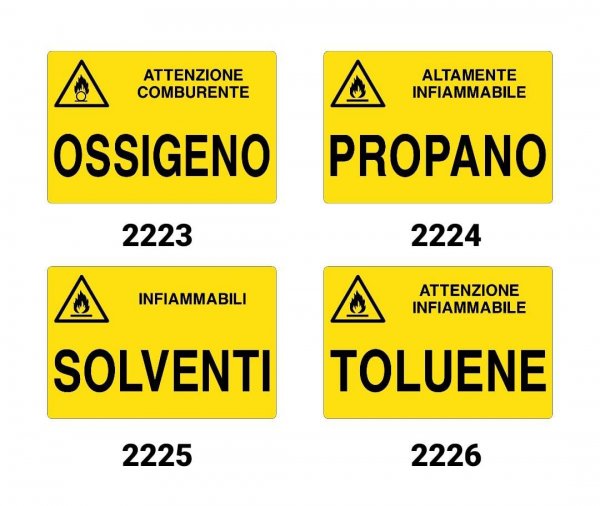 Segnaletica Sostanze Pericolose