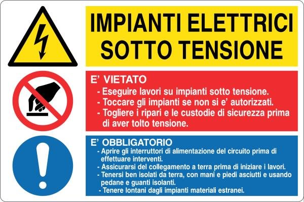 Cartello Multi Simbolo