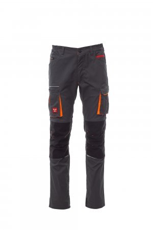 Pantalone Stretch  PAYPER Grigio/Nero
