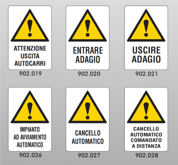 Cartello Pericolo