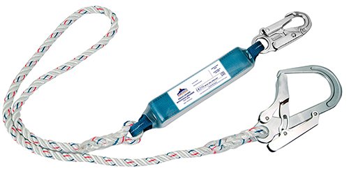 Corda singola con assorbitore di energia