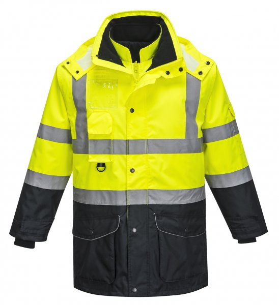 Giacca Traffic Giallo/Navy