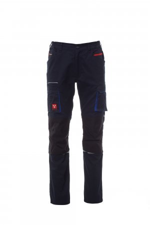 Pantalone Stretch PAYPER Blu Navy /Nero